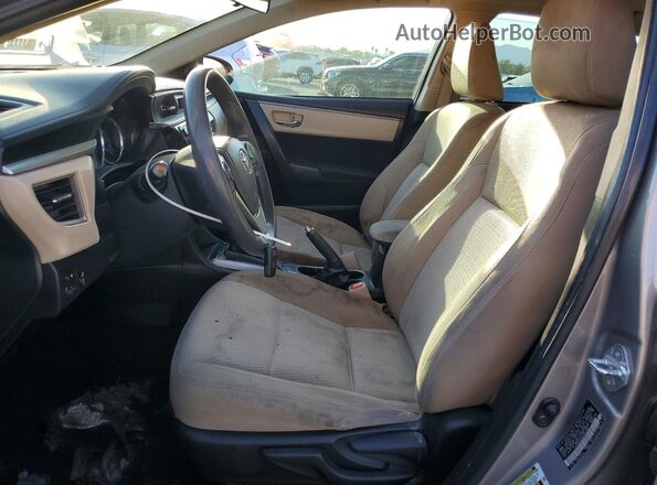 5YFBURHE4GP367596 2016 TOYOTA COROLLA Gray 