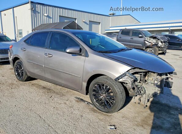 5YFBURHE4GP367596 2016 TOYOTA COROLLA Gray 