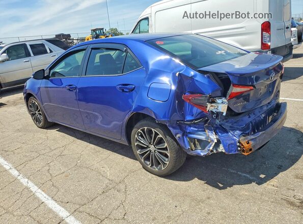 5YFBURHE4GP417543 2016 TOYOTA COROLLA Blue 