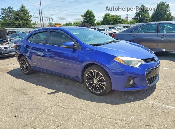5YFBURHE4GP417543 2016 TOYOTA COROLLA Blue 