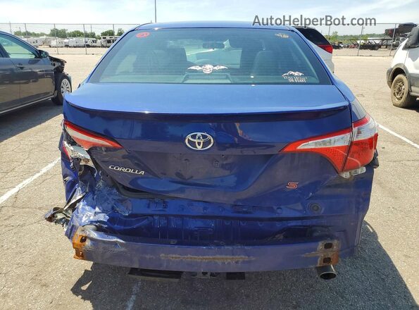 5YFBURHE4GP417543 2016 TOYOTA COROLLA Blue 