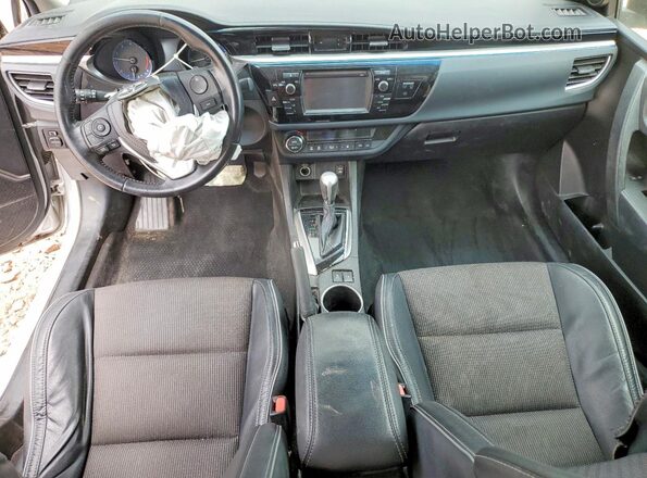 5YFBURHE4GP440658 2016 TOYOTA COROLLA Silver წინა პანელის ხედი