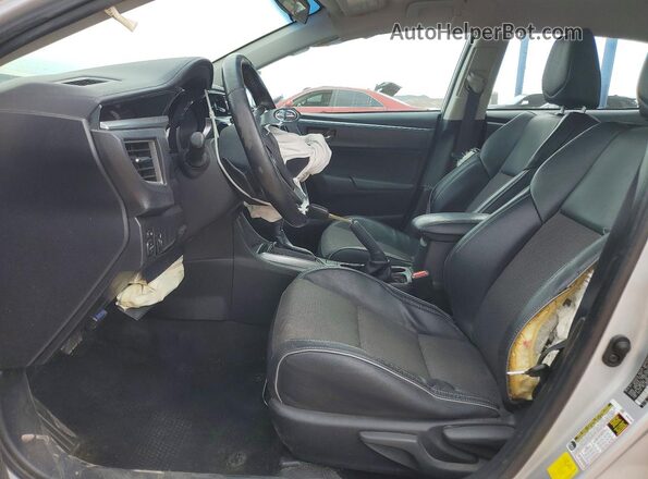 5YFBURHE4GP440658 2016 TOYOTA COROLLA Silver წინა სალონის ხედი