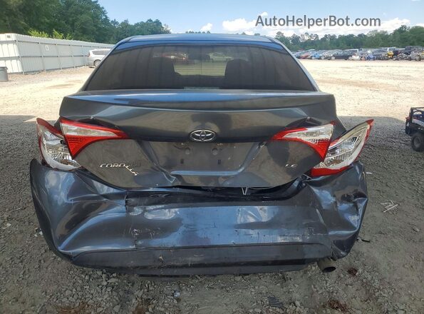 5YFBURHE4GP440871 2016 TOYOTA COROLLA Charcoal 