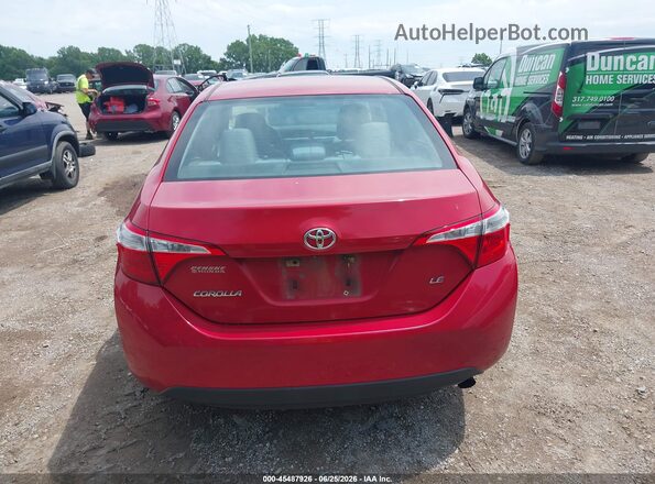 5YFBURHE4GP466371 2016 TOYOTA COROLLA Red 
