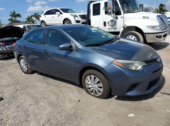 5YFBURHE4GP467018 2016 TOYOTA COROLLA Gray 