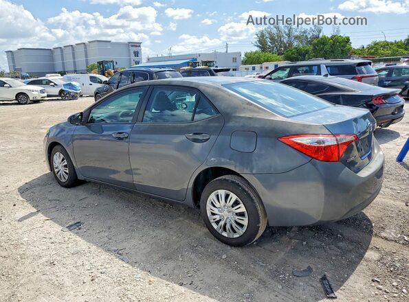 5YFBURHE4GP467018 2016 TOYOTA COROLLA Gray 