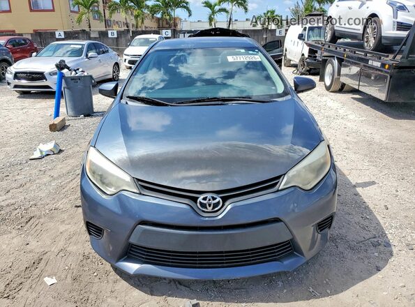 5YFBURHE4GP467018 2016 TOYOTA COROLLA Gray 