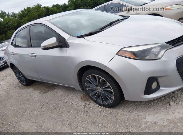 5YFBURHE4GP476656 2016 TOYOTA COROLLA Серый Вид задней части салона