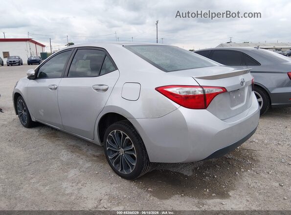 5YFBURHE4GP476656 2016 TOYOTA COROLLA Серый Задняя левая четверть