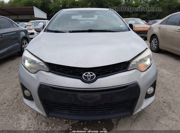 5YFBURHE4GP476656 2016 TOYOTA COROLLA Серый Вид спереди