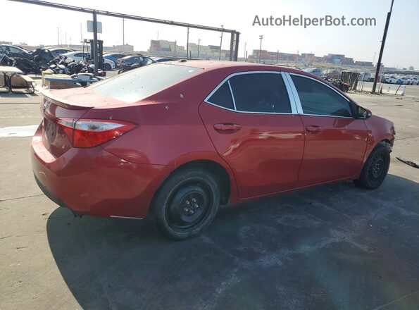5YFBURHE4GP478147 2016 TOYOTA COROLLA Red Rear right