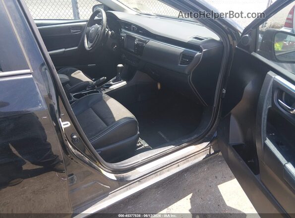 5YFBURHE4GP501667 2016 TOYOTA COROLLA Black 