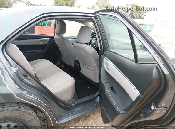 5YFBURHE4GP551632 2016 TOYOTA COROLLA Gray Vista de la etiqueta del VIN