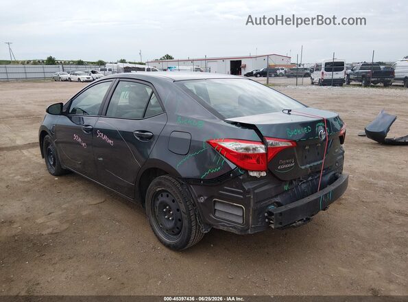 5YFBURHE4GP551632 2016 TOYOTA COROLLA Gray Trasero izquierdo
