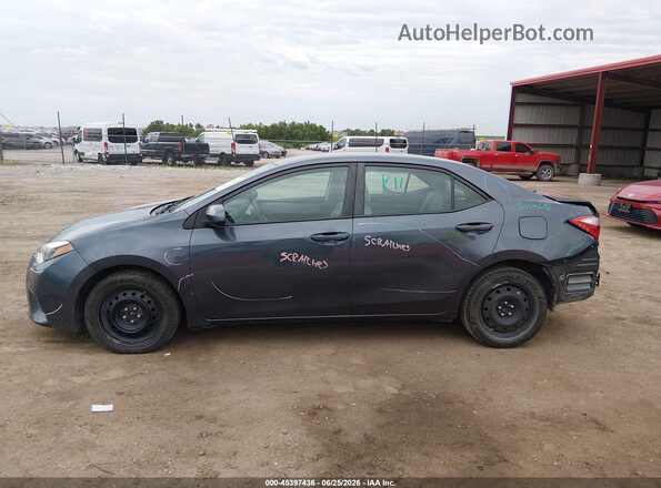 5YFBURHE4GP551632 2016 TOYOTA COROLLA Gray 