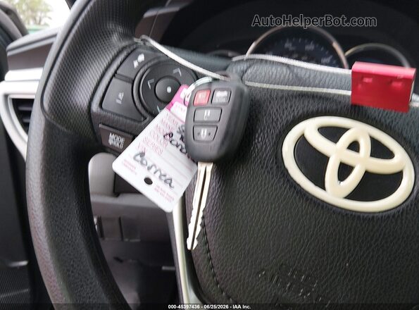 5YFBURHE4GP551632 2016 TOYOTA COROLLA Gray Vista del salpicadero