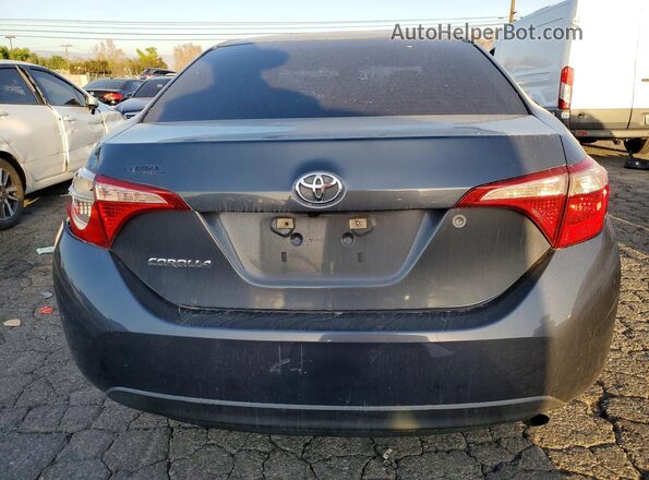 5YFBURHE4JP756102 2018 TOYOTA COROLLA Gray უკანა ხედი