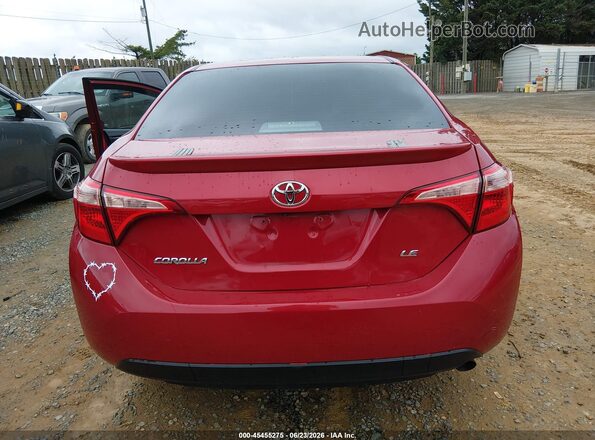 5YFBURHE4JP782876 2018 TOYOTA COROLLA Red 