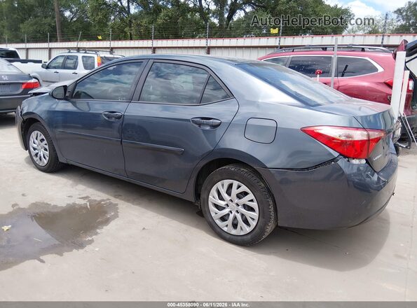 5YFBURHE4JP796356 2018 TOYOTA COROLLA Gray Задня ліва чверть
