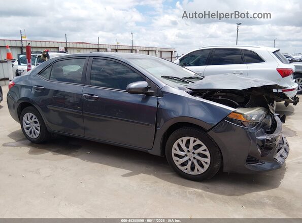 5YFBURHE4JP796356 2018 TOYOTA COROLLA Gray Панорамний вид салону 360°