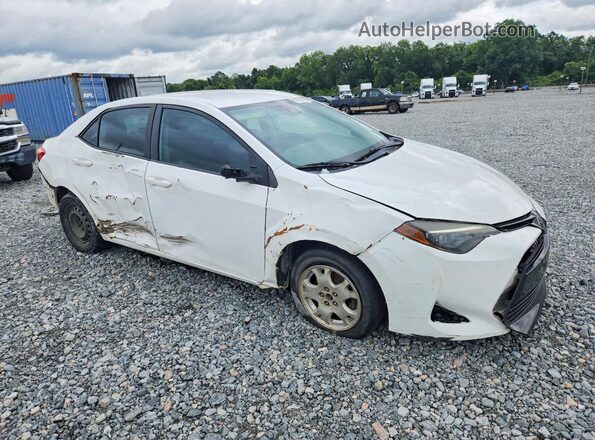 5YFBURHE4JP814869 2018 TOYOTA COROLLA White წინა მარჯვენა