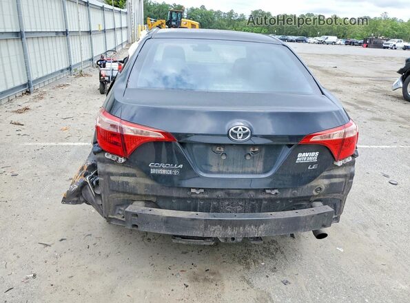 5YFBURHE4JP833809 2018 TOYOTA COROLLA Black Widok z tyłu