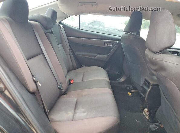 5YFBURHE4JP836368 2018 TOYOTA COROLLA Black Հետևի նստատեղերի տեսք
