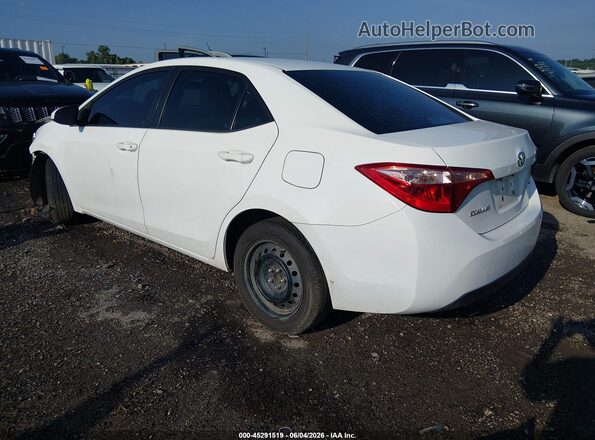 5YFBURHE4KP876189 2019 TOYOTA COROLLA White Tył lewy