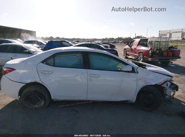 5YFBURHE4KP885247 2019 TOYOTA COROLLA White ხელსაწყოთა პანელის ხედი