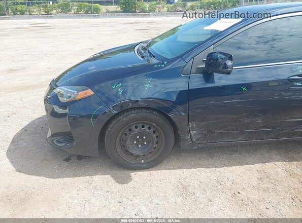 5YFBURHE4KP928016 2019 TOYOTA COROLLA Dark Blue Դիմացի տեսք