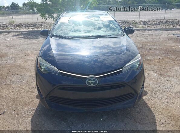 5YFBURHE4KP928016 2019 TOYOTA COROLLA Dark Blue Սարքավորումների վահանակի տեսք