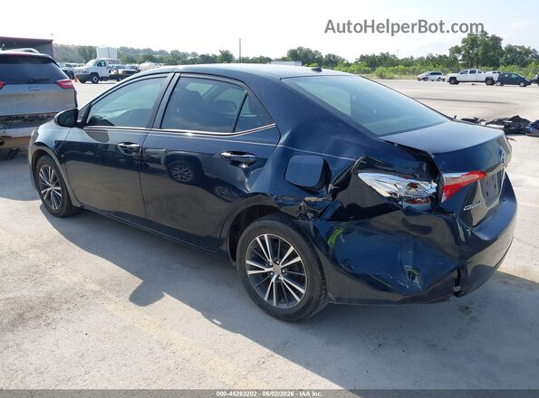 5YFBURHE4KP939047 2019 TOYOTA COROLLA Dark Blue Задняя левая четверть