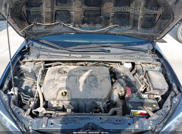 5YFBURHE4KP939047 2019 TOYOTA COROLLA Dark Blue Вид сзади