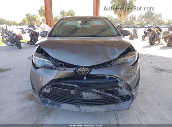 5YFBURHE4KP944488 2019 TOYOTA COROLLA Gray Սարքավորումների վահանակի տեսք