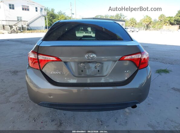 5YFBURHE4KP944488 2019 TOYOTA COROLLA Gray 