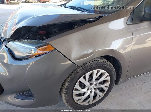 5YFBURHE4KP944488 2019 TOYOTA COROLLA Gray 