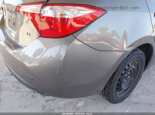 5YFBURHE4KP944488 2019 TOYOTA COROLLA Gray 