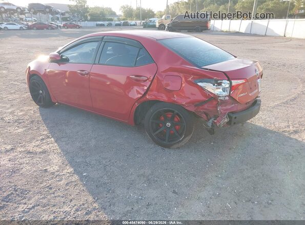 5YFBURHE5GP377005 2016 TOYOTA COROLLA Maroon Trasero izquierdo