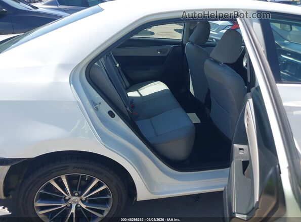 5YFBURHE5GP400282 2016 TOYOTA COROLLA Silver VIN კოდის სტიკერის ხედი