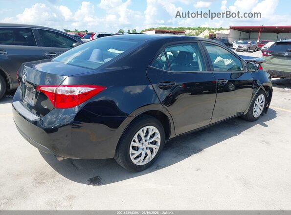 5YFBURHE5KP870417 2019 TOYOTA COROLLA Black უკანა მარჯვენა