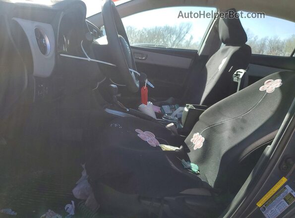 5YFBURHE5KP907207 2019 TOYOTA COROLLA Gray Front interior view