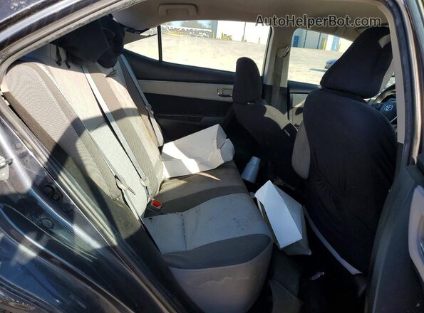 5YFBURHE5KP907207 2019 TOYOTA COROLLA Gray Rear seats view