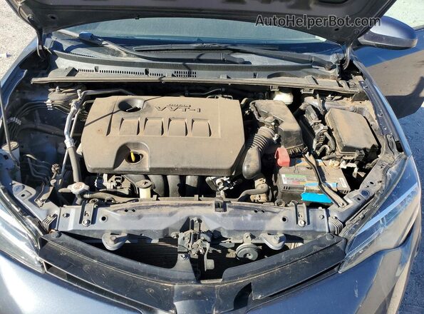 5YFBURHE5KP907207 2019 TOYOTA COROLLA Gray Rear interior view