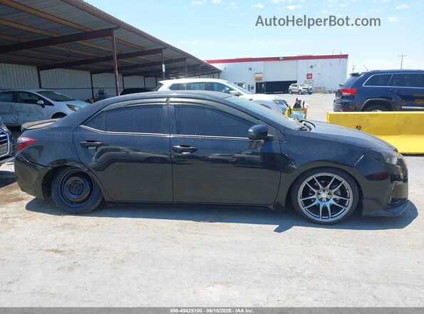 5YFBURHE7GP514137 2016 TOYOTA COROLLA Черный Вид задней части салона
