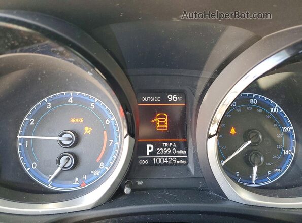 5YFBURHE7GP545467 2016 TOYOTA COROLLA Серый 