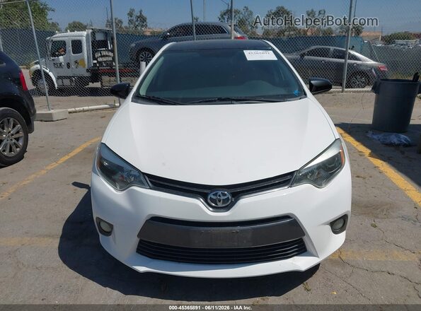 5YFBURHE7GP551365 2016 TOYOTA COROLLA White Widok wnętrza z tyłu