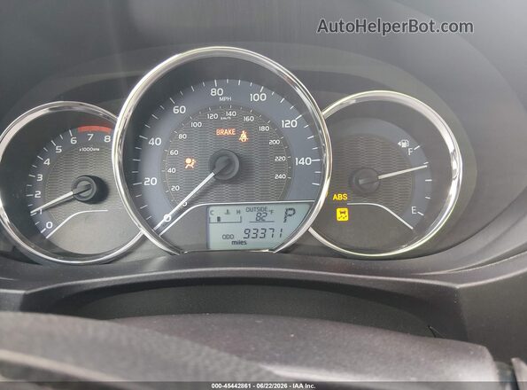 5YFBURHE7GP554282 2016 TOYOTA COROLLA Silver Widok tylnych siedzeń