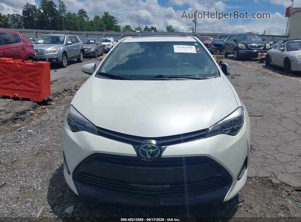 5YFBURHE7KP905765 2019 TOYOTA COROLLA White Widok wnętrza z tyłu