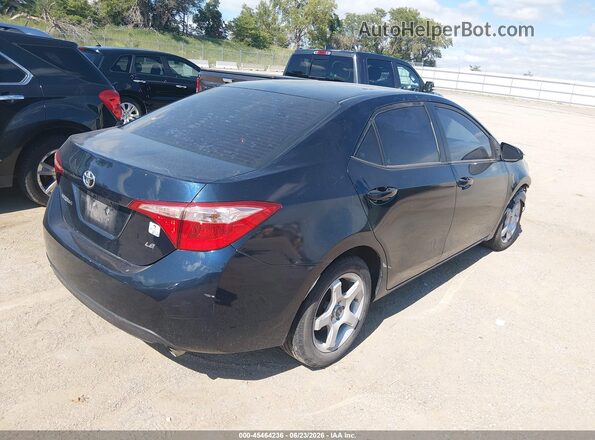 5YFBURHE7KP916913 2019 TOYOTA COROLLA Dark Blue Задняя правая четверть